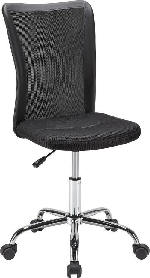 Scaun rotativ Surf - negru, Modern, plastic/lemn (42/88-98/58,50cm) - Based
