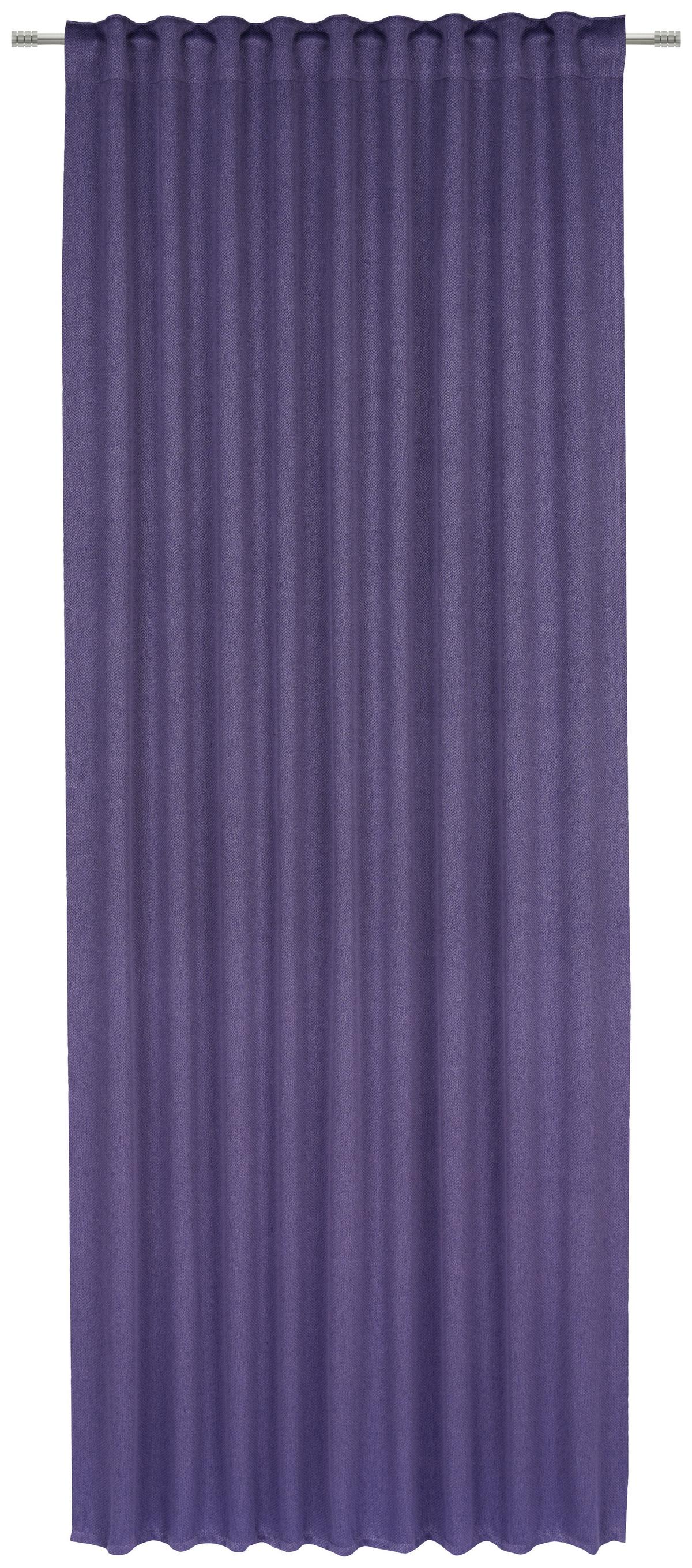 ZASŁONA GOTOWA FINN - liliowy, Basics, tkanina (135/245cm) - Esposa