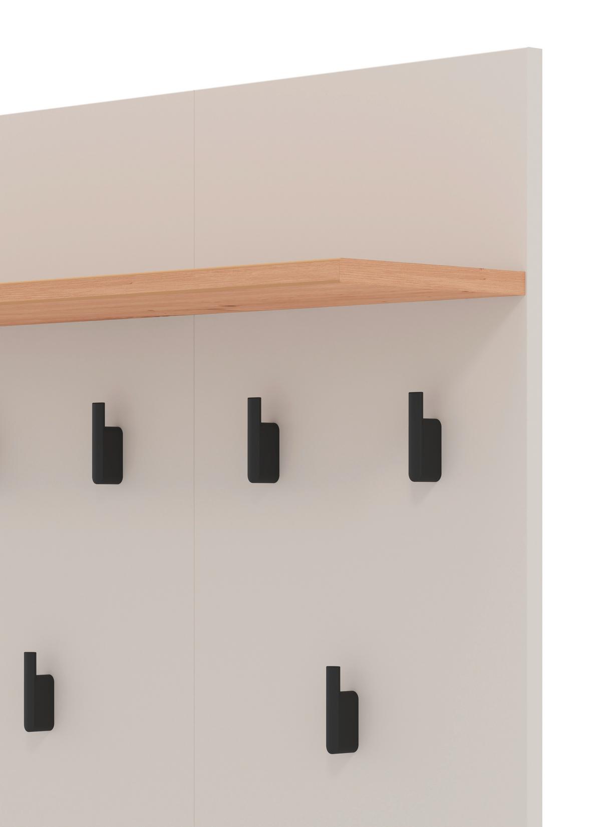 Előszobapanel Belfort - kasmírszínű/Artisan tölgy, Modern, faalapú anyag (66/83/20cm)
