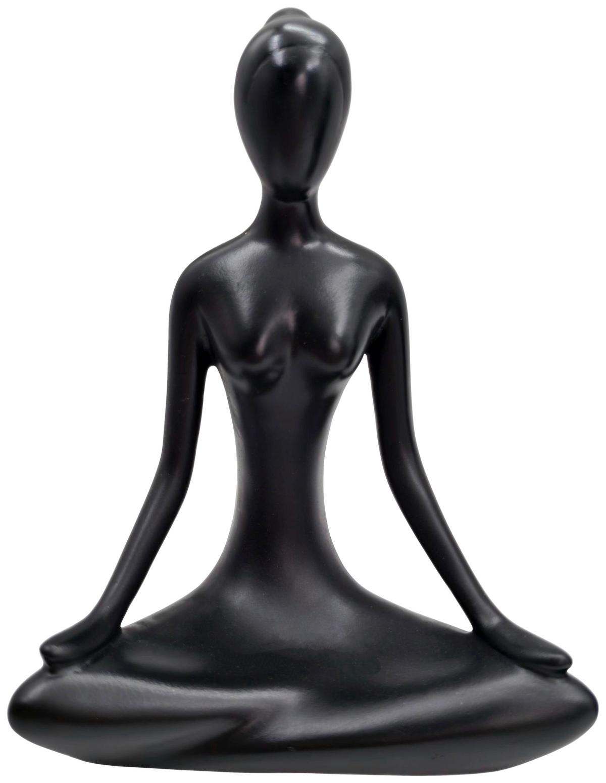 Objekt Dekorativni Lena Ii - crna, Moderno, prirodni materijali (14/19.5/8cm) - Mömax