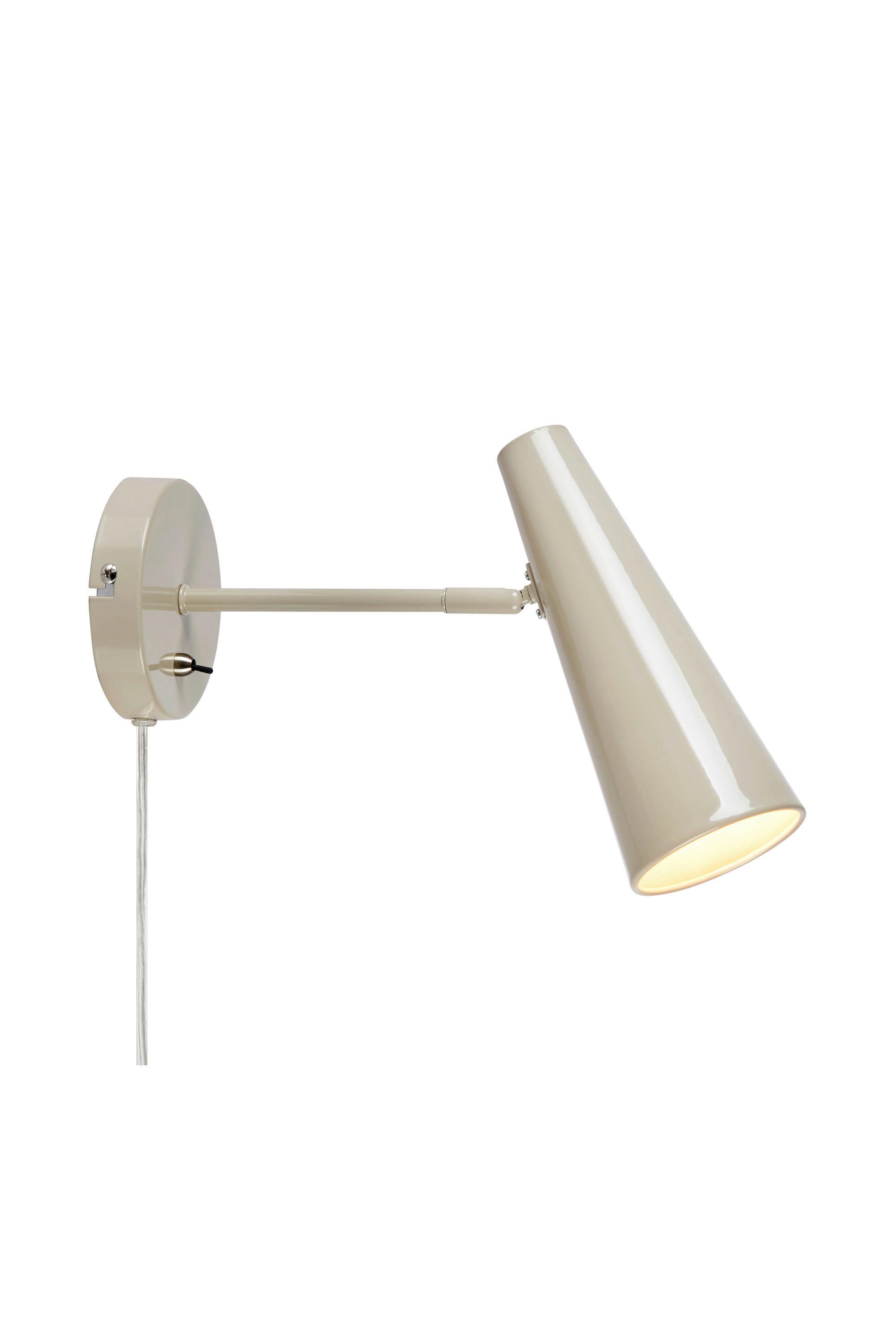 Wandleuchte Peak Wall max. 40 Watt - Greige, Design, Metall (29/23/12cm) - Markslöjd