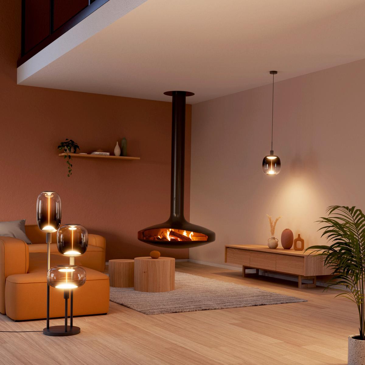 ŻARÓWKA LED 1906LBOVLD 12W/818 SMMAG E27 - szary, Konventionell, tworzywo sztuczne (25/30cm) - Osram