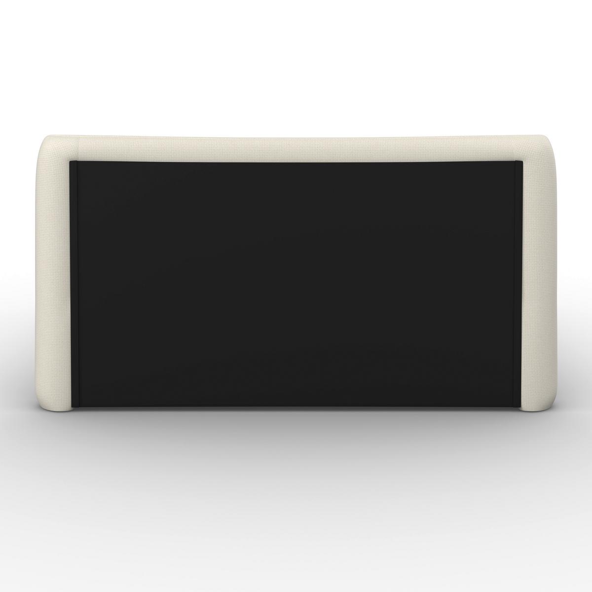 Polsterbett Valion Elfenbein ca. 160x200 cm - Elfenbein/Eichefarben, MODERN, Holz/Textil (160/200cm) - Bessagi Home