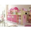 Tunnelset "Tunnelset", rosa/hellrosa - Hellrosa/Rosa, KONVENTIONELL, Textil/Metall (100/73/87cm) - MID.YOU