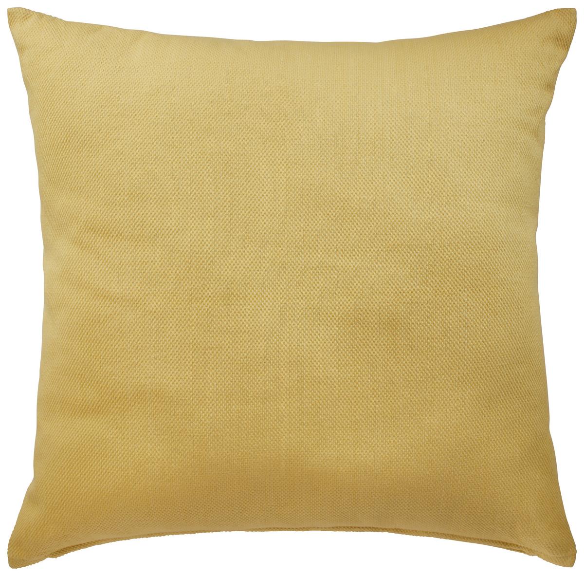Zierkissen Chris in Gelb ca. 50x50cm - Gelb, Modern (50/50cm) - Premium Living