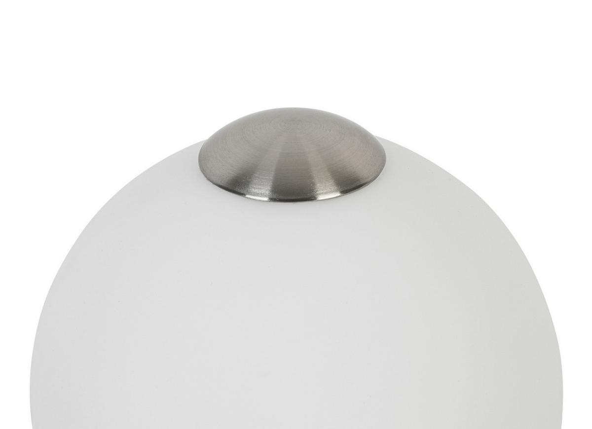 Namizna Led-svetilka Zuri - barve niklja/črna, Romantika, kovina/umetna masa (15/30cm) - Mömax