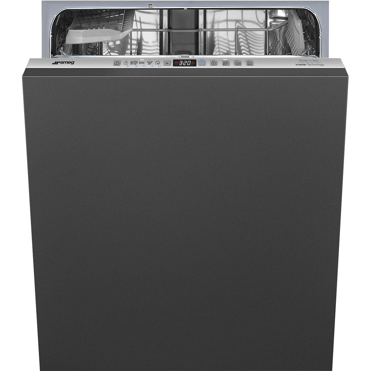 Geschirrspüler STL233CLDE - Natur, Metall (59,8/81,8/54,5cm) - SMEG