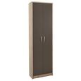 Omara Za Oblačila Iza - hrast/srebrna, Konvencionalno, umetna masa/leseni material (55/190/26cm) - Mömax modern living Omara Za Oblačila Iza - hrast/srebrna, Konvencionalno, umetna masa/leseni material (55/190/26cm) - Mömax modern living