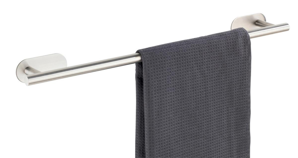 WIESZAK NA RĘCZNIK OREA SILBER - kolor srebrny, Basics, metal (60/4,5/7cm) - Wenko