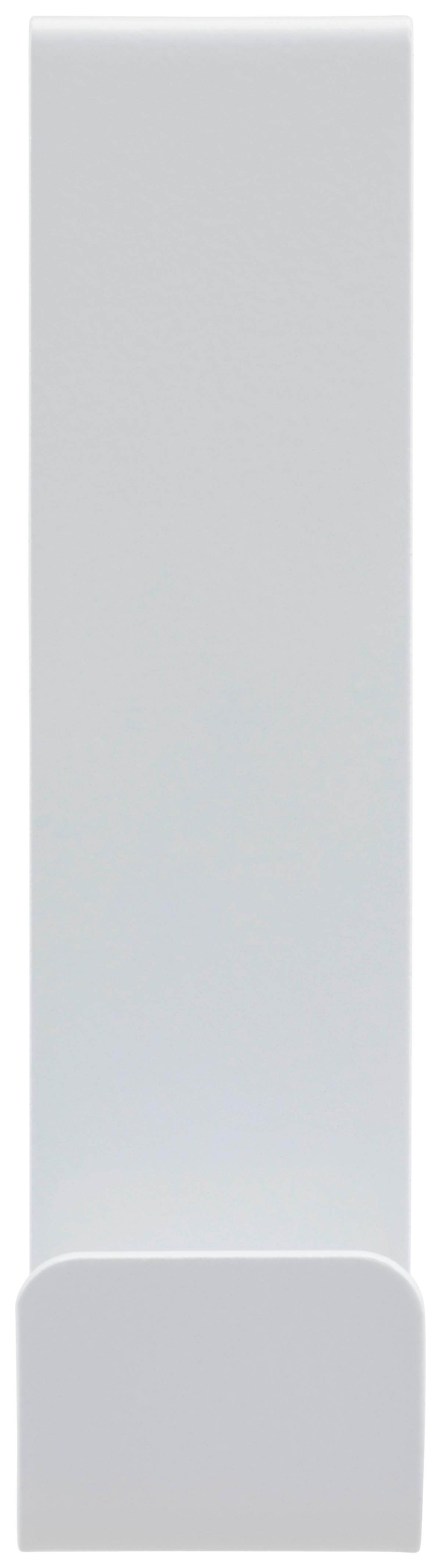 Haken Double aus Stahl in Weiß - Weiß, Metall (3/14,5/2/3cm) - Based
