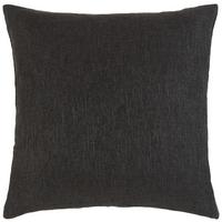 Kissenhülle Leinenoptik Schwarz ca. 40x40cm - Schwarz, Textil (40/40cm) - Modern Living