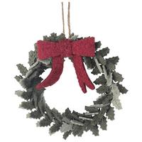 Obesek Za Božično Jelko Loni - rdeča/zelena, Konvencionalno, tekstil (15cm) - Mömax
