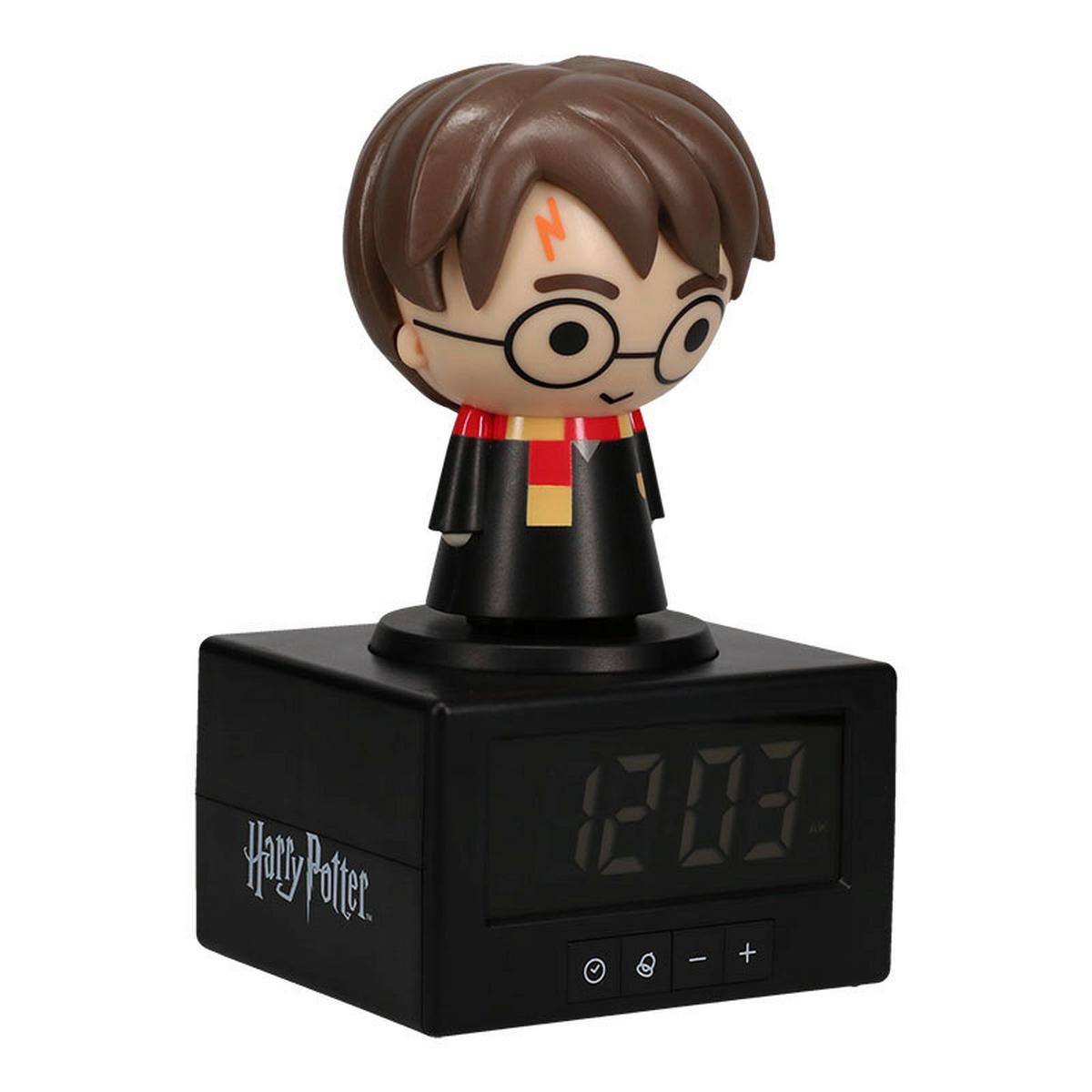 BUDZIK HARRY POTTER ICON ALARM CLOCK - czarny, Basics, tworzywo sztuczne (10/16.3/9cm)