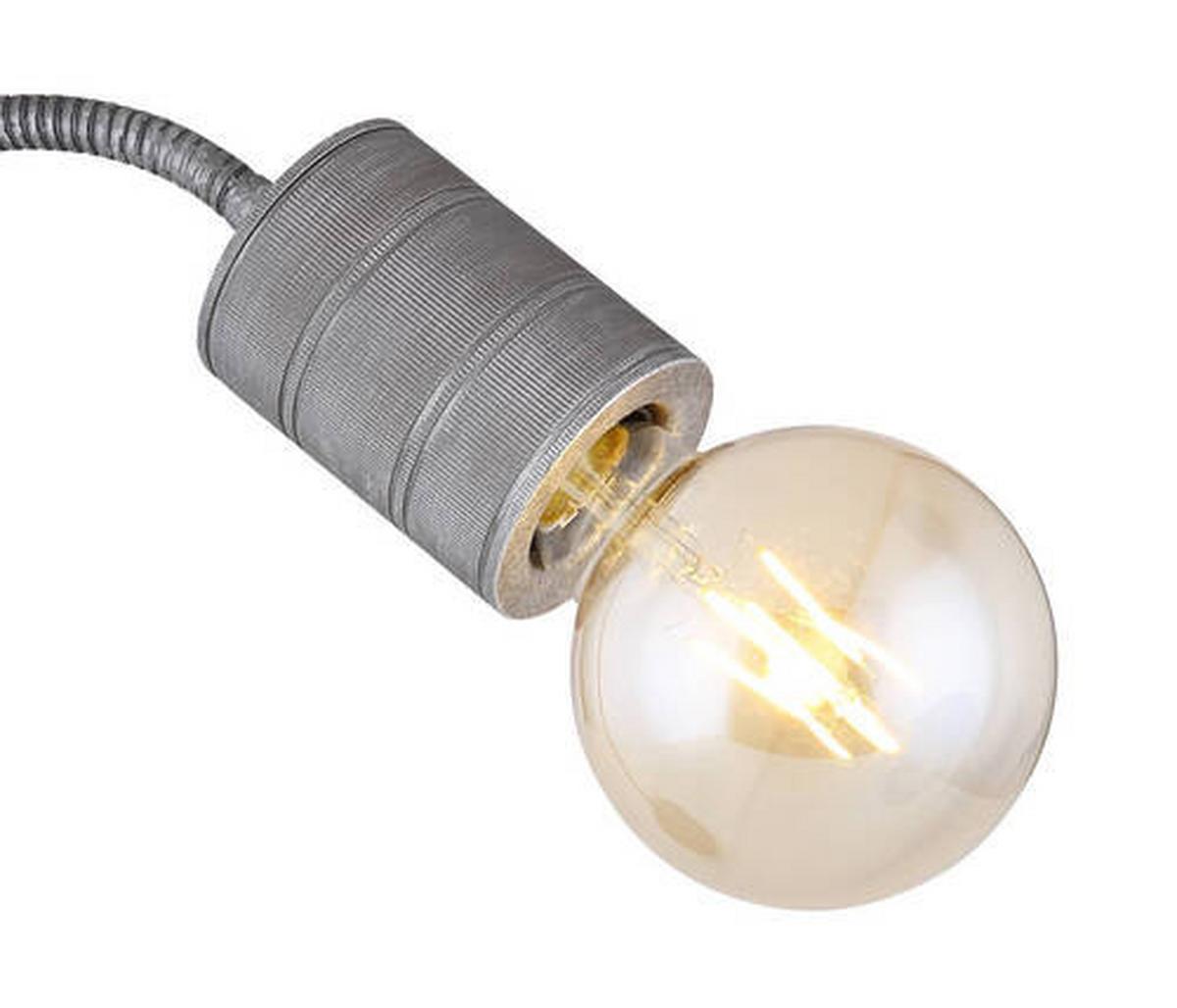 Svjetiljka Stolna 54036-1t - srebrne boje, Basics, metal (26/14/59cm) - Globo