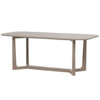 Esstisch Ferion Schlammfarben L: 180cm - Schlammfarben, MODERN, Holz (180/90/76cm) - Livetastic