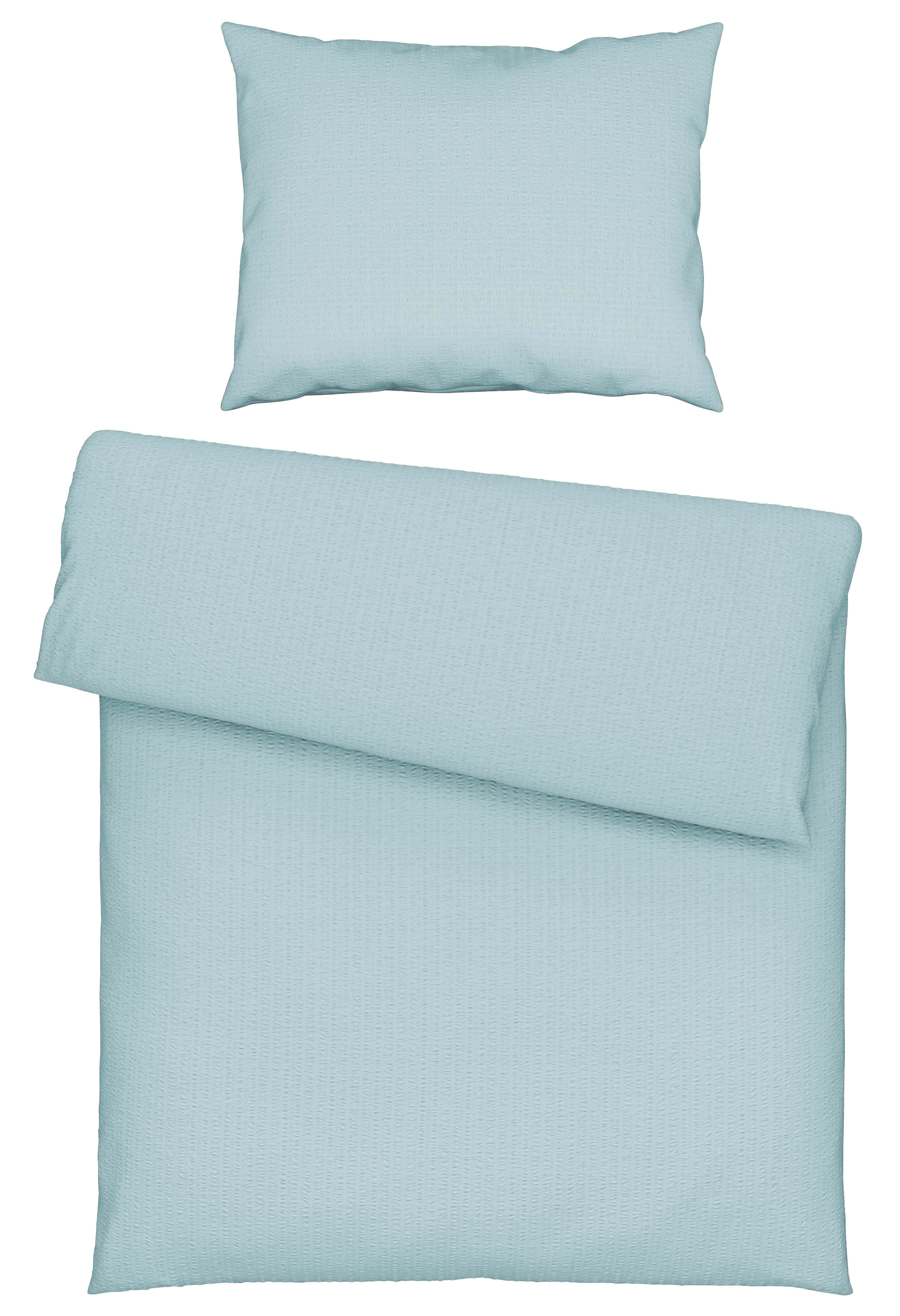Ágyneműhuzat-garnitúra Gisi - világoskék, Konventionell, textil (140/200cm) - Modern Living