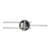 LED-TAKLAMPA ROLLIM - vit/nickelfärgad, Klassisk, metall/plast (14/54,5/6,5cm) - Mömax