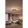 LED-TAKLAMPA BEFER - opal/antracit, Modern, metall/plast (126,4/105,3/13cm) - Mömax