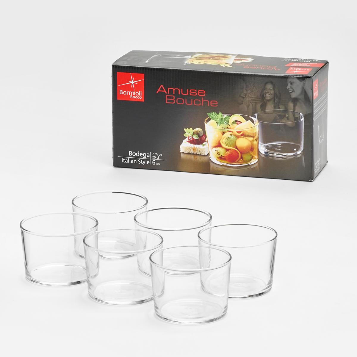 Dessertglas Amuse Bouche Klar, 6-teilig - Klar, KONVENTIONELL, Glas (25/13,2/9cm) - Van Well