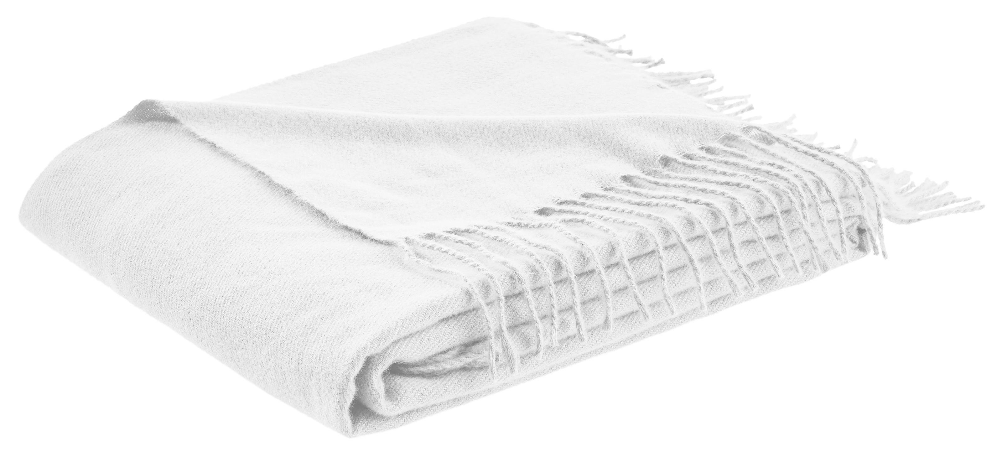 Kuscheldecke Kerstin Offwhite ca. 130x170cm - Naturfarben, Konventionell, Textil (130/170cm) - Mömax