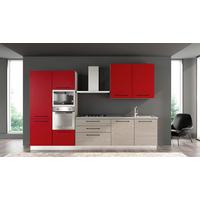 Kuhinjski Blok Line, Z Aparati, 330 Cm - siva/črna, Moderno, kovina/leseni material (330/60/216/240cm) - Mömax