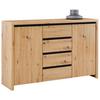 Sideboard Larios in Eichefarben - Schwarz/Eiche Artisan, MODERN, Holzwerkstoff (143/91/40cm) - Mömax