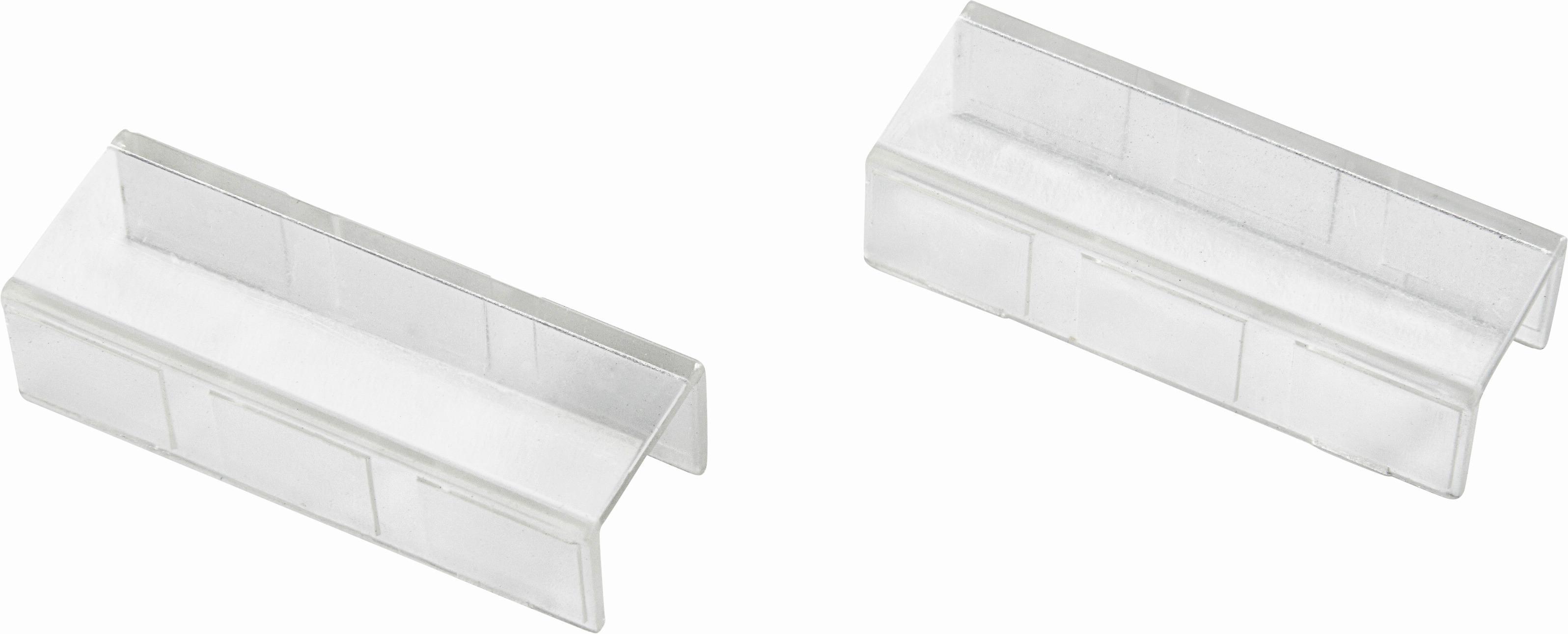 Verbinder AMELIE - Klar, Kunststoff (4/1.5/1cm) - Modern Living