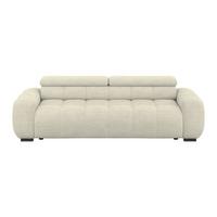 Canapea Bigsofa BULL - crem, Design, textil (248/77-97/108cm) - Luca Bessoni