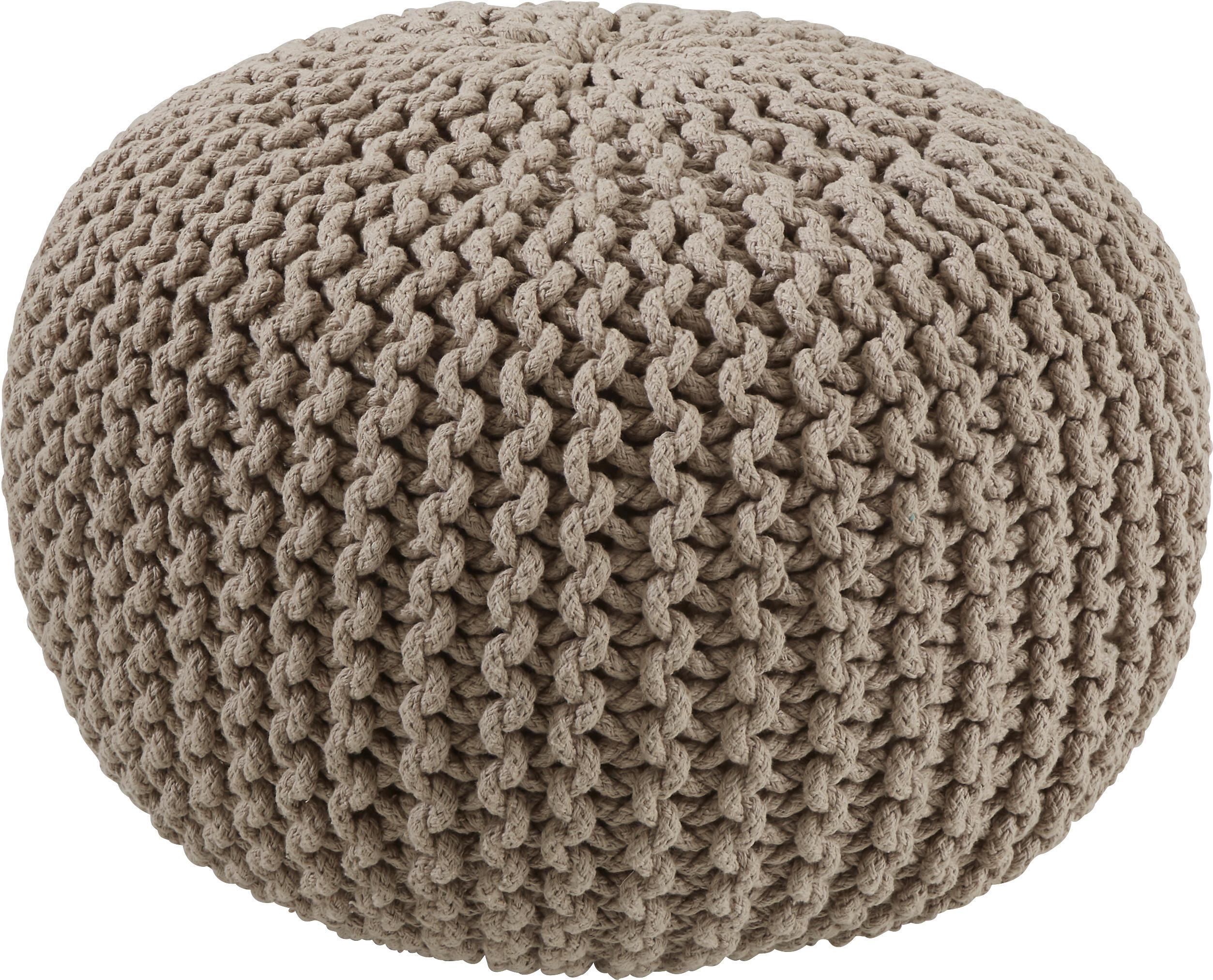 Sitzkissen Aline in Grau ca. 50x30cm - Grau (50/30cm) - Premium Living