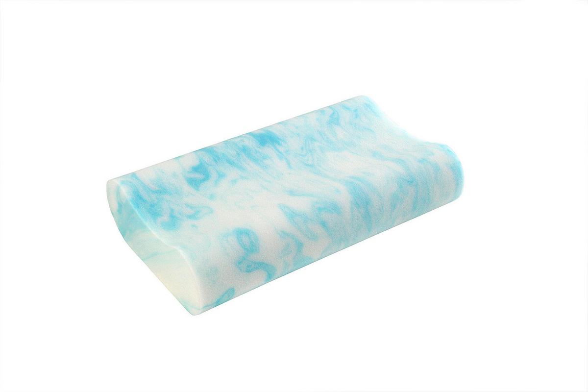 Vzglavnik Za Vrat Revitalux Ergo - modra/bela, tekstil (53/333/13cm) - Hespo
