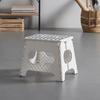 HOPFÄLLBAR PALL KURT -SB- - vit, Klassisk, plast (34/27/26cm) - Mömax
