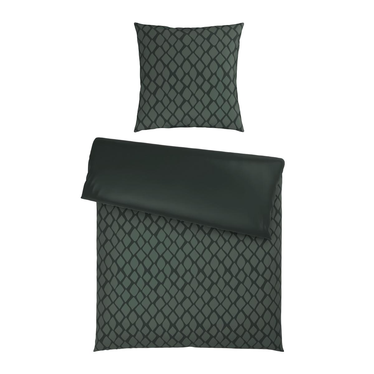 POŚCIEL DWUSTRONNA SNAKO - DK - zielony, Design, tkanina (135/200cm) - Dieter Knoll