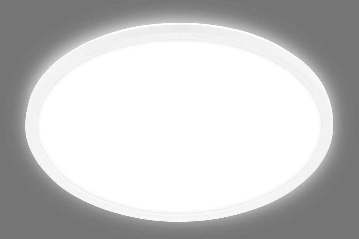 ŁAZIENKOWA LAMPA SUFITOWA LED 7526416 MOVE - biały, Konventionell, tworzywo sztuczne (42/3cm)