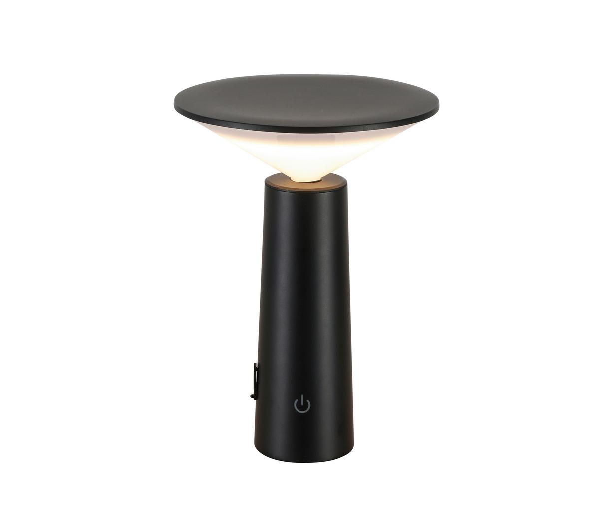 Zunanja Led-svetilka Kolim - črna, Romantika, umetna masa (14/19cm) - Modern Living