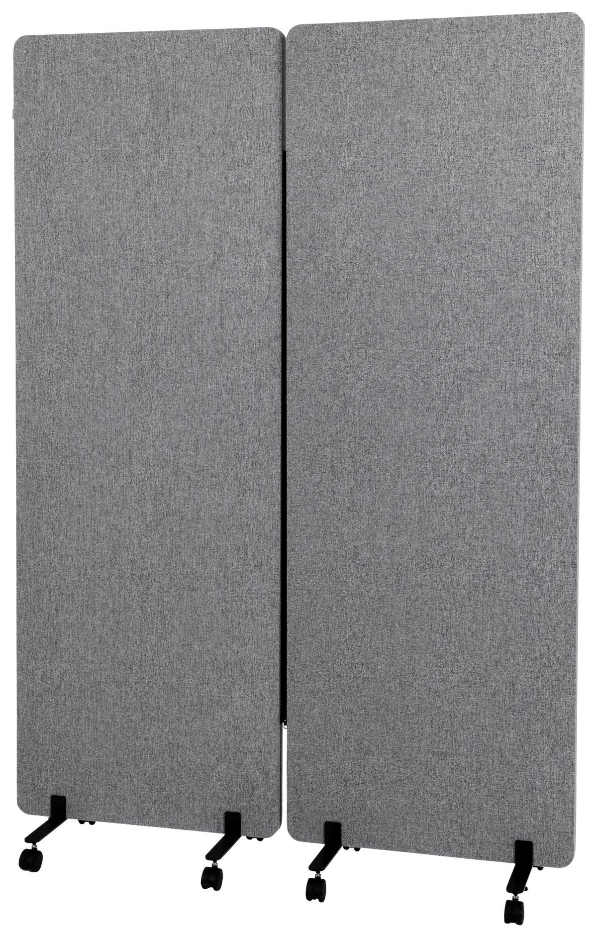 Pregradna Stena Flexmiut, Temno Siva - temno siva, Basics, kovina/umetna masa (60/177/35cm) - MID.YOU