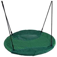 Nestschaukel Grün - Grün, KONVENTIONELL, Kunststoff/Metall (100/6/100cm) - Ambia Garden