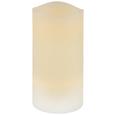 Kerze mit Led Leonie Creme - Creme (7,5/14cm) - MÖMAX modern living
