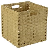 Coș Kuba - nisipiu, plastic/metal (33/33/32cm) - Mömax