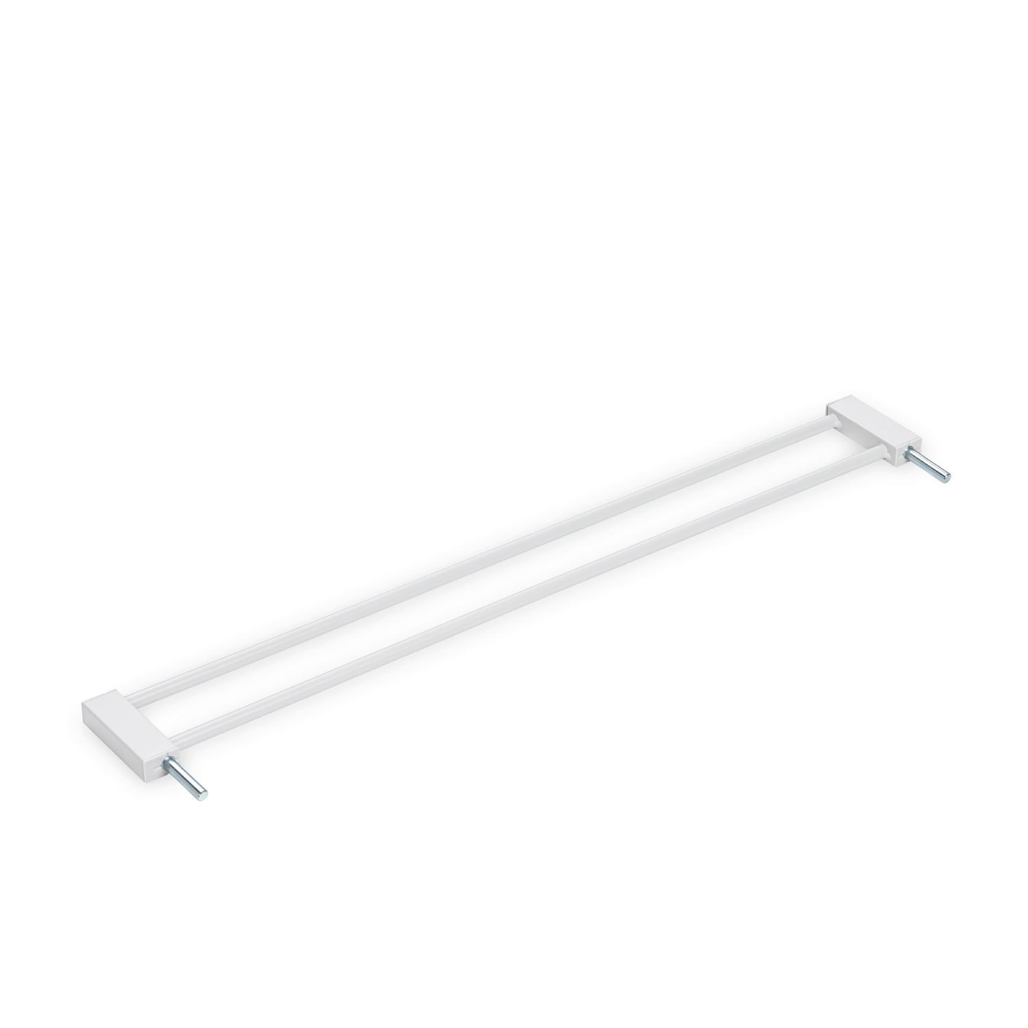 PRZEDŁUŻENIE BRAMKI OCHRONNEJ SAFETY GATE EXTENSION - biały, Basics, tworzywo sztuczne/metal (9/77cm) - Hauck
