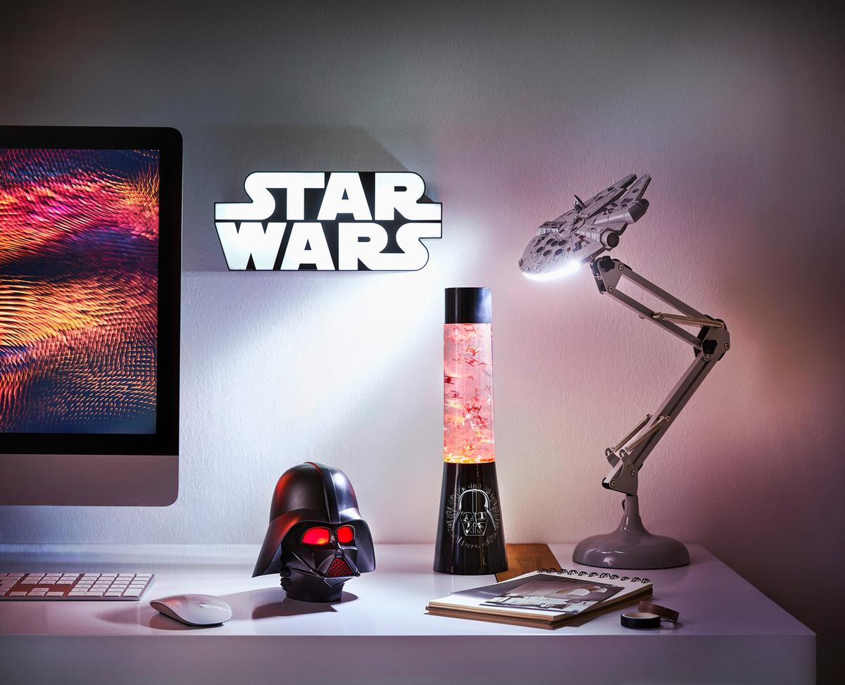 DEKORACJA ŚWIETLNA LED PP8024SW - STAR WARS - czarny, Basics, tworzywo sztuczne (29/13cm) - Star Wars