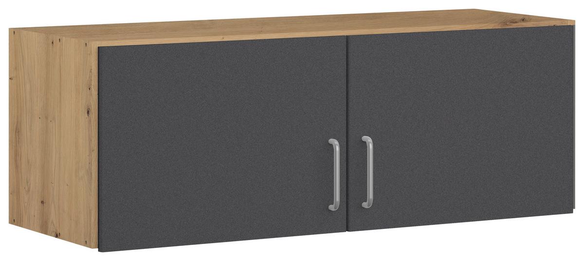 EXTENSIE DULAP AALEN - stejar Artisan/gri, material pe bază de lemn (91/39/54cm) - Modern Living