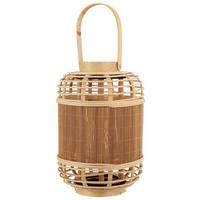 Lámpás Bamboo - natúr, Basics, fa (21/33cm) - Modern Living