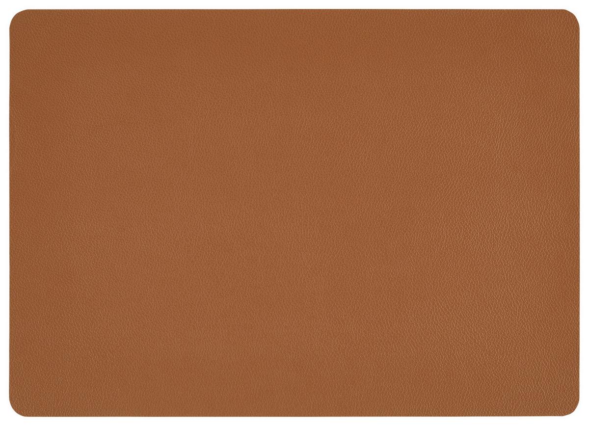 Namizni Pogrinjek Diego - črna/barve konjaka, Moderno, umetna masa (46/33cm) - Modern Living