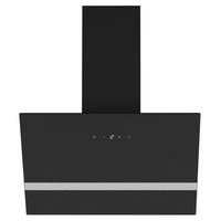 Dunstabzugshaube CH24160S-20 Schwarz - Schwarz, Trend, Glas/Metall (59,5/74,5/38,3cm) - Respekta