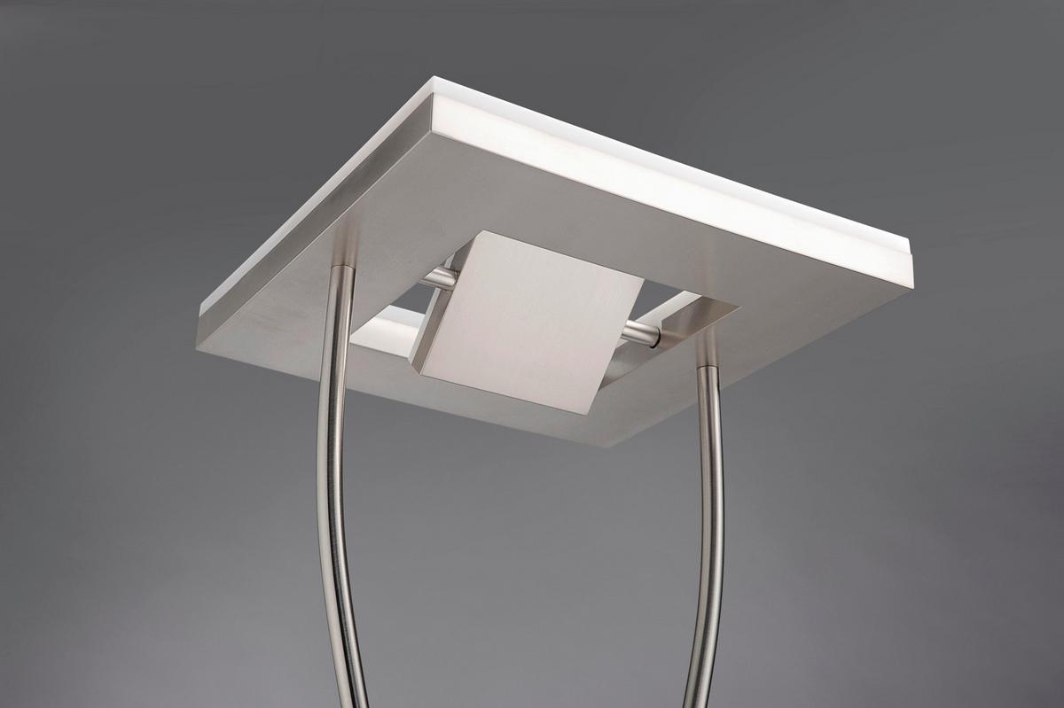 LAMPA STOJĄCA 11776-55 HELIA - kolor niklowy, Design, metal (57/57/197,5cm)