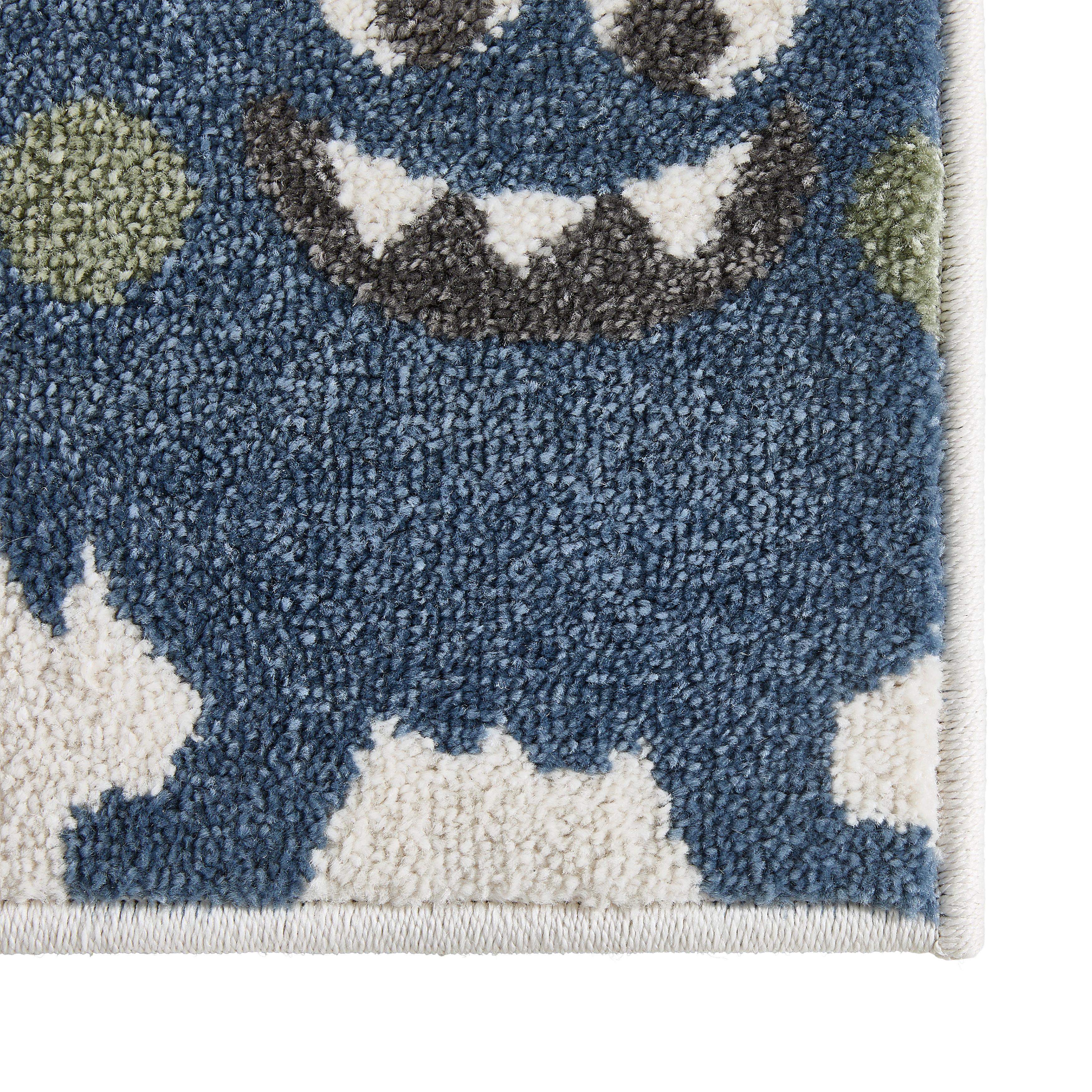 BARNMATTA SMILO - cremefärgad, Klassisk, textil (120/170cm) - Mömax