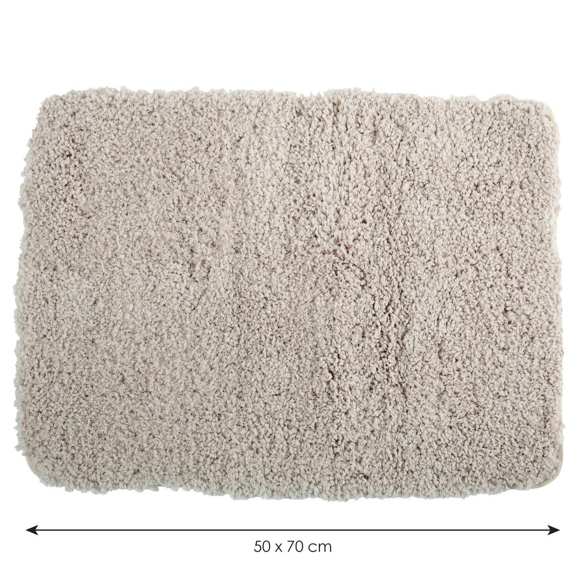 Badteppich 140875 - Beige, Konventionell (70/50cm) - Spirella