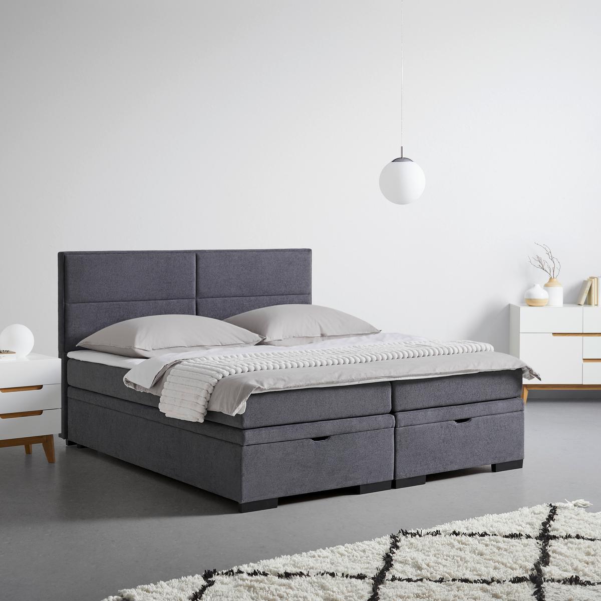 PAT BOX ETHAN - grafit, Modern, textil (180/200cm) - Premium Living