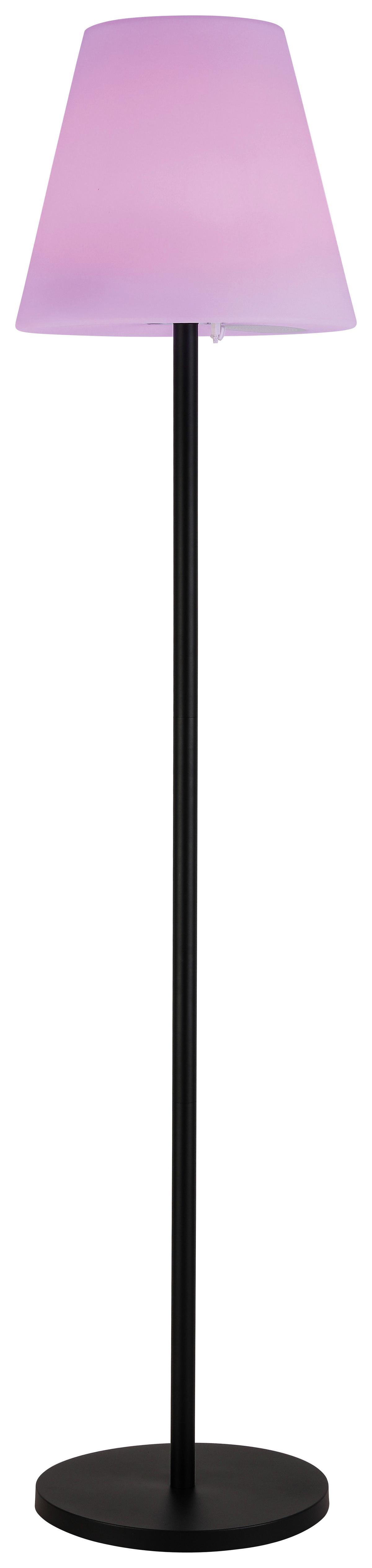 Solarleuchte Laureen in Weiss max. 2,16 Watt - Weiss, Modern, Kunststoff (34/150cm) - Premium Living