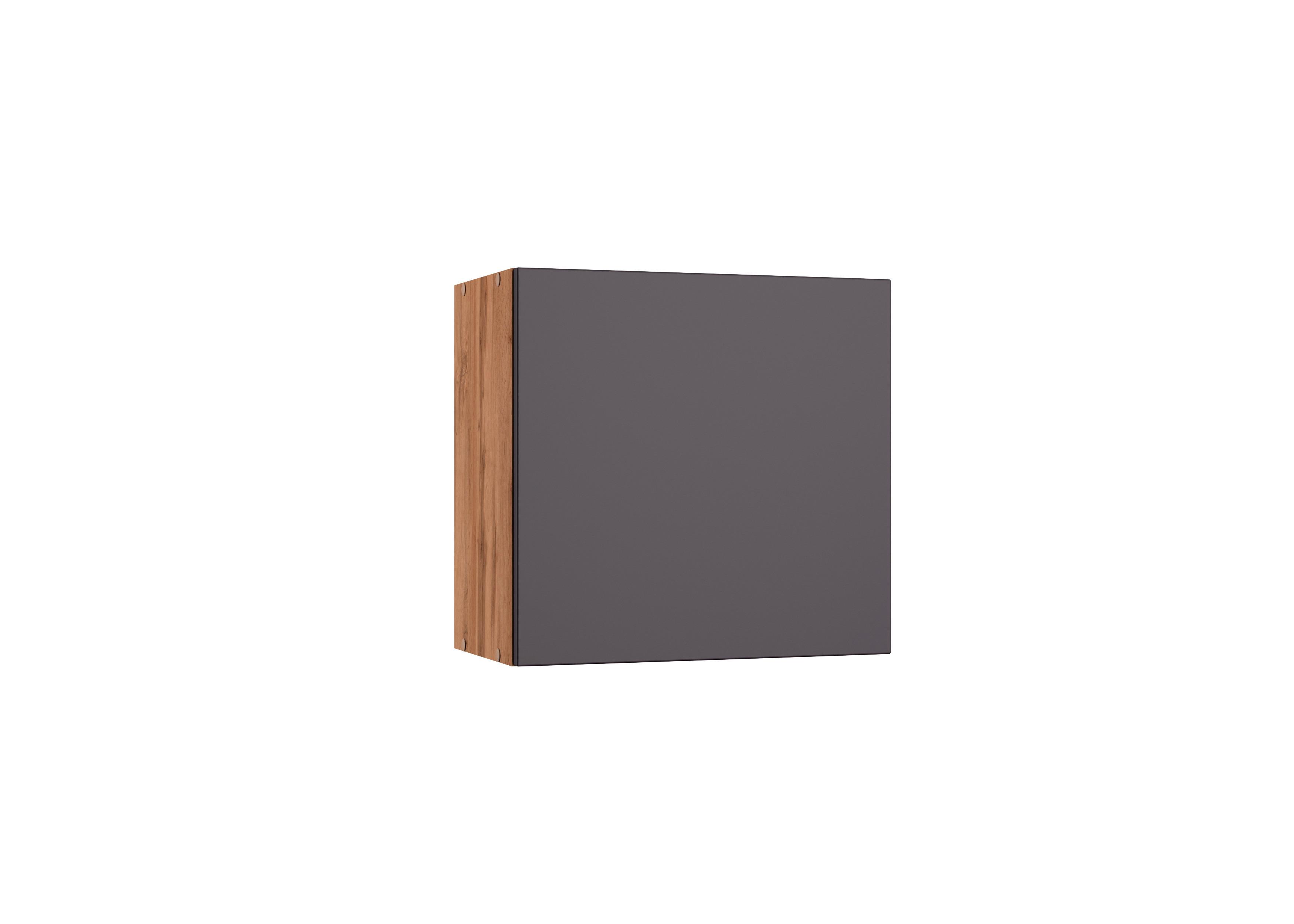 Küchenoberschrank Turin ca. 60x57 cm Grau/Eiche - Eiche Wotan/Grau, Design (60/57/34cm) - Held
